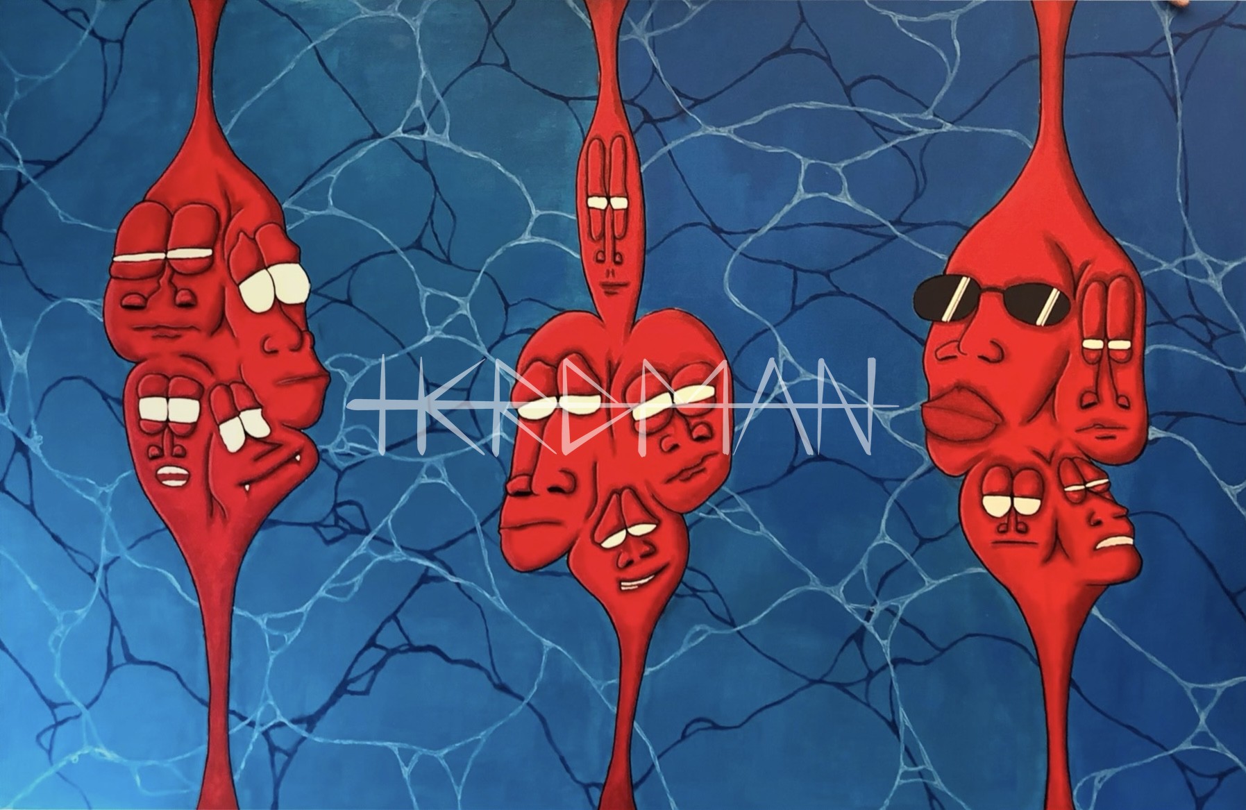 Faces Floating